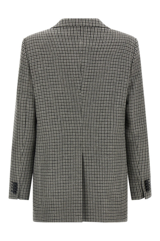 Оверсайз-жакет серого цвета TAGLIATORE JADRIANNE11B340329EG950 Оверсайз-жакет серого цвета TAGLIATORE JADRIANNE11B340329EG950