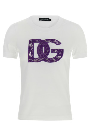 Lace T-shirt White