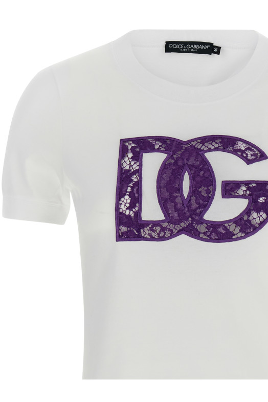 Lace T-shirt White Lace T-shirt White