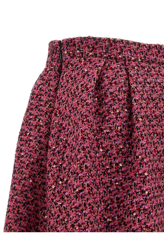 Твидовая юбка Розовая ALESSANDRA RICH FABX4221F45851917 Твидовая юбка Розовая ALESSANDRA RICH FABX4221F45851917