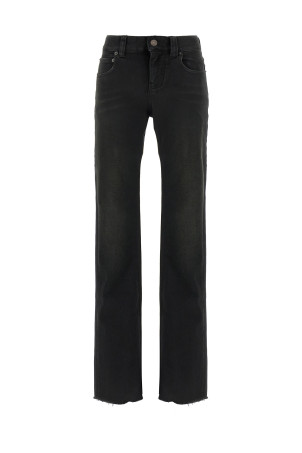 Джинси з розширеними штанинами Чорні BALENCIAGA 838692TSWC38582