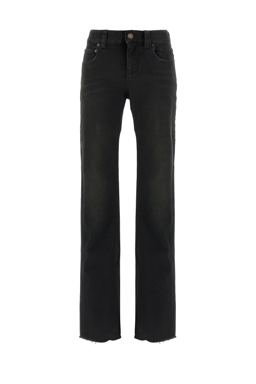 Джинси з розширеними штанинами Чорні BALENCIAGA 838692TSWC38582