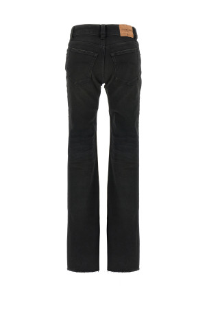 Джинси з розширеними штанинами Чорні BALENCIAGA 838692TSWC38582