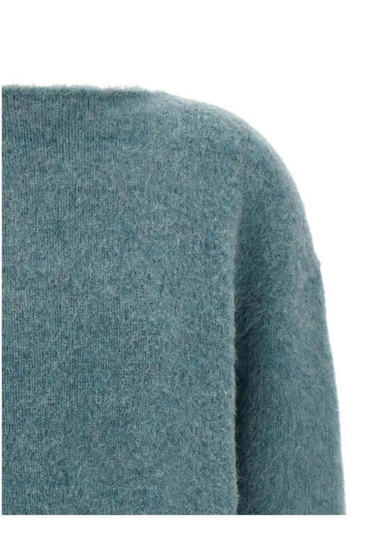 Fringed sweater BLUE