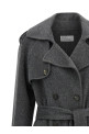 Довге пальто Сіре GIUSEPPE DI MORABITO 05FWCO0620536398 Довге пальто Сіре GIUSEPPE DI MORABITO 05FWCO0620536398
