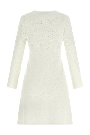 Кружевное платье Белое SELF PORTRAIT AW25123SWWHITE Кружевное платье Белое SELF PORTRAIT AW25123SWWHITE