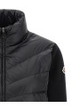 Куртка з трикотажними рукавами Чорна MONCLER K20939B00024M1131999 Куртка з трикотажними рукавами Чорна MONCLER K20939B00024M1131999