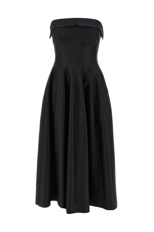 Off-the-shoulder dress Black