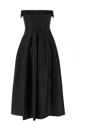 Сукня з відкритими плечима Чорна ALBERTA FERRETTI A042266360555 Сукня з відкритими плечима Чорна ALBERTA FERRETTI A042266360555