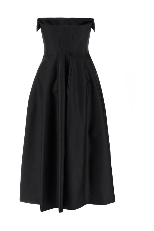 Off-the-shoulder dress Black