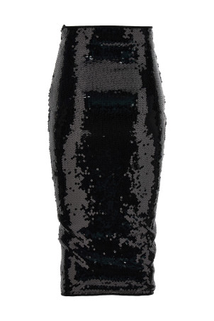 Сетчатая юбка миди Черный ALEXANDRE VAUTHIER (232SK1904BLACK)