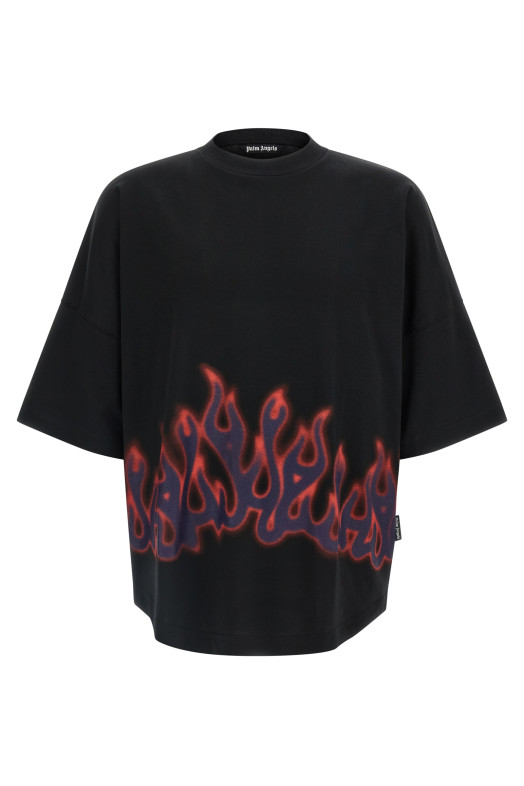 'Flames' T-shirt Black 'Flames' T-shirt Black