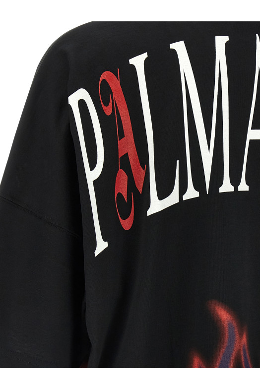 'Flames' T-shirt Black 'Flames' T-shirt Black