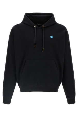 'Medusa' patch hoodie Black 'Medusa' patch hoodie Black
