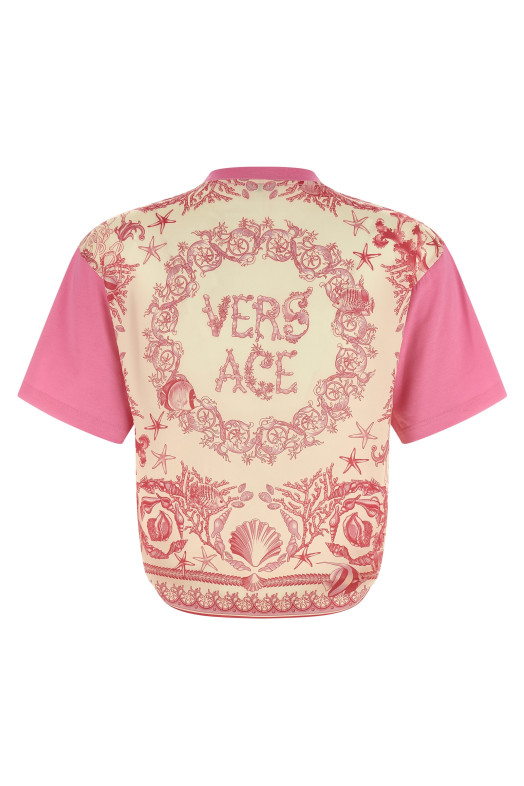 Футболка «Підводний бароко» Рожева 10210991A154032P1B0