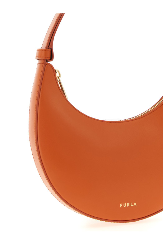 Мини-сумка через плечо «Furla Delizia» оранжевого цвета WE00649AX0733KP000 Мини-сумка через плечо «Furla Delizia» оранжевого цвета WE00649AX0733KP000