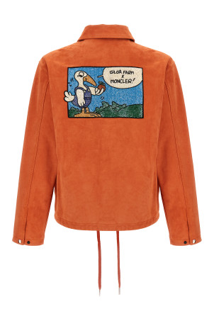 Куртка Moncler x GilgaFarm «Navel» от DonaldGlover оранжевого цвета K24021A00008M6348335 Куртка Moncler x GilgaFarm «Navel» от DonaldGlover оранжевого цвета K24021A00008M6348335