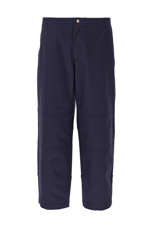 Брюки Moncler x Gilga Farm от Дональда Гловера, синие MONCLER GENIUS K24022A00001598EC786 Брюки Moncler x Gilga Farm от Дональда Гловера, синие MONCLER GENIUS K24022A00001598EC786