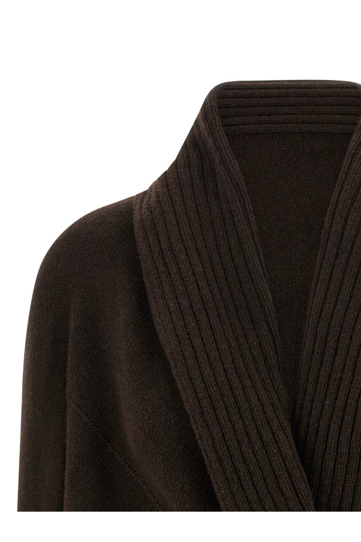 Кардиган-брошка коричневий ALBERTA FERRETTI A090366010101 Кардиган-брошка коричневий ALBERTA FERRETTI A090366010101