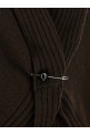 Кардиган-брошка коричневий ALBERTA FERRETTI A090366010101 Кардиган-брошка коричневий ALBERTA FERRETTI A090366010101