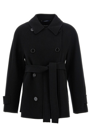Короткое пальто «Louis» Черное 2529086021600013