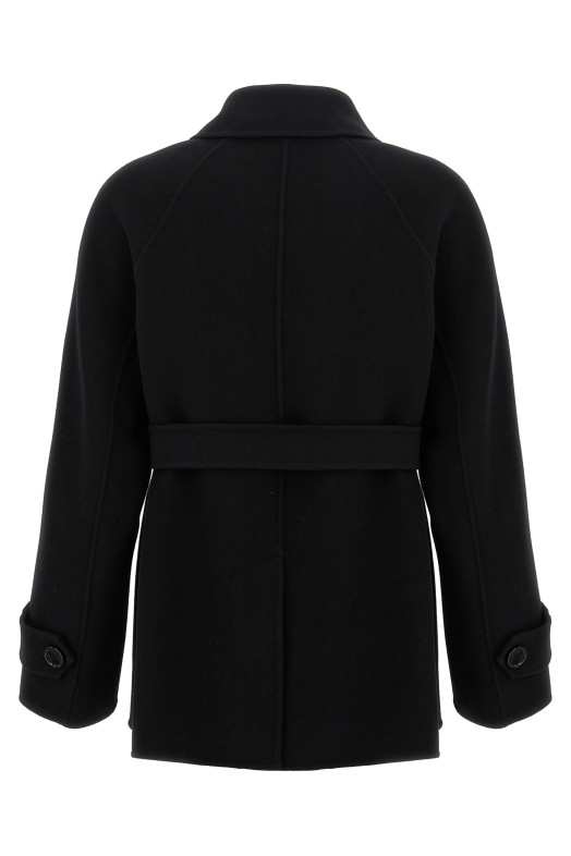 Короткое пальто «Louis» Черное 2529086021600013 Короткое пальто «Louis» Черное 2529086021600013