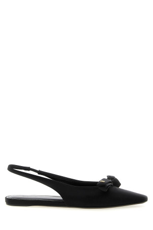 BALENCIAGA 'Nano Bow Sling' сланкбек Черный 834620W0WMV1082 BALENCIAGA 'Nano Bow Sling' сланкбек Черный 834620W0WMV1082