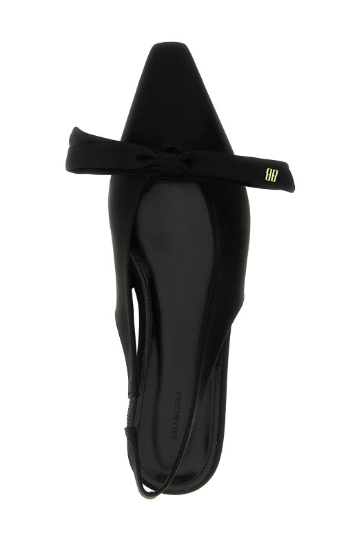 BALENCIAGA 'Nano Bow Sling' сланкбек Черный 834620W0WMV1082