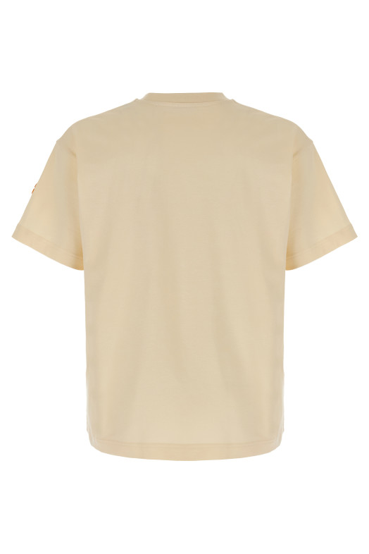 Футболка Moncler x Gilga Farm от Дональда Гловера, белая MONCLER GENIUS K24028C0000589AZ902B Футболка Moncler x Gilga Farm от Дональда Гловера, белая MONCLER GENIUS K24028C0000589AZ902B