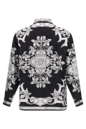 Рубашка «Архитектурный барокко» Черно-серая 10194381A147135B950