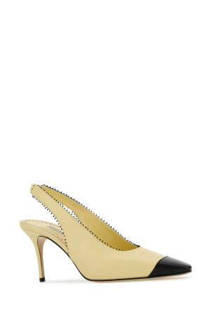 Пастельно-жовті туфлі-човники з натуральної шкіри Gaius MANOLO BLAHNIK (GAIUS2251794) Пастельно-жовті туфлі-човники з натуральної шкіри Gaius MANOLO BLAHNIK (GAIUS2251794)