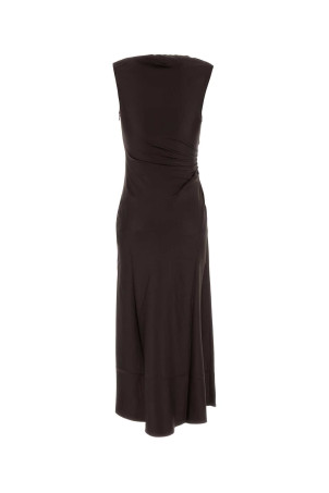 Коричневе шовкове плаття Roan Коричневе LOULOU LOULOU STUDIO