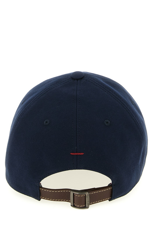 Logo embroidery baseball cap Blue