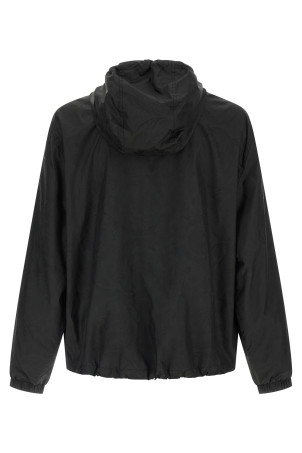 'Barocco' jacquard windbreaker Black 'Barocco' jacquard windbreaker Black