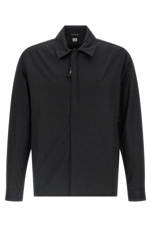 Zip overshirt Black Zip overshirt Black