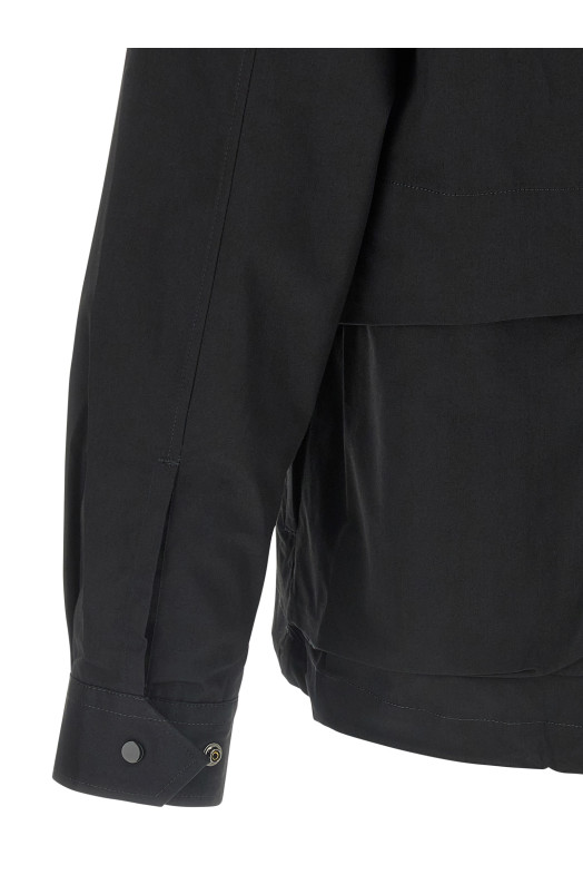 Zip overshirt Black Zip overshirt Black