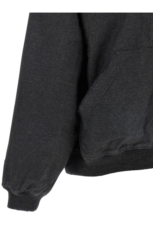 'Trompe L'Œil' hoodie Gray 'Trompe L'Œil' hoodie Gray