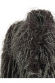 Eco fur long hair Black-grey Eco fur long hair Black-grey