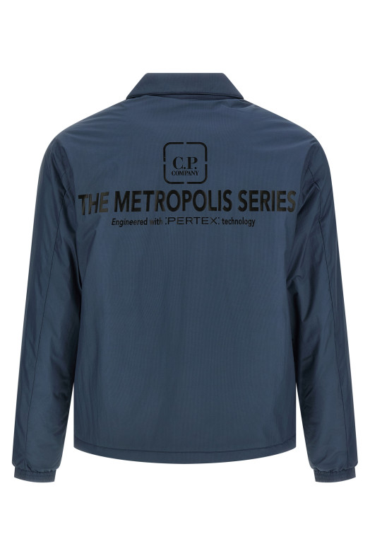 Оверсайз-рубашка «The Metropolis Series» Синяя 19CLOS035A110400A871