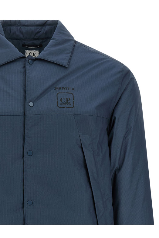 Оверсайз-рубашка «The Metropolis Series» Синяя 19CLOS035A110400A871