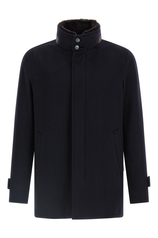 Автомобільний чохол з кашеміру, синій HERNO GC000098U381269290 Автомобільний чохол з кашеміру, синій HERNO GC000098U381269290