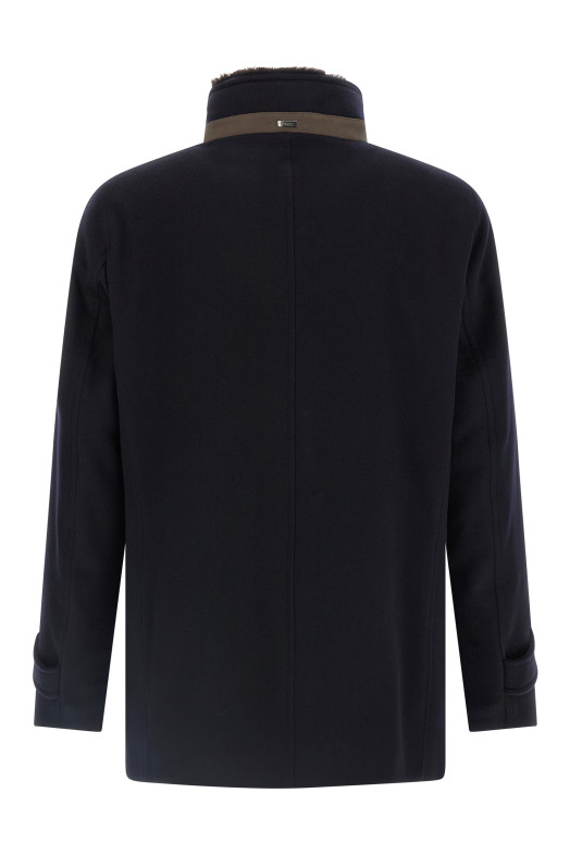 Автомобільний чохол з кашеміру, синій HERNO GC000098U381269290 Автомобільний чохол з кашеміру, синій HERNO GC000098U381269290