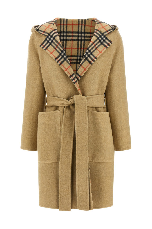 'Hampshire' reversible coat Beige