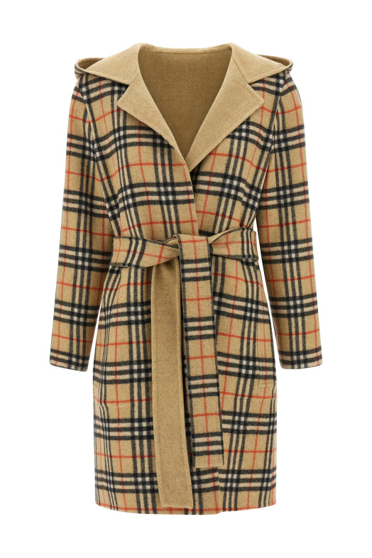 'Hampshire' reversible coat Beige