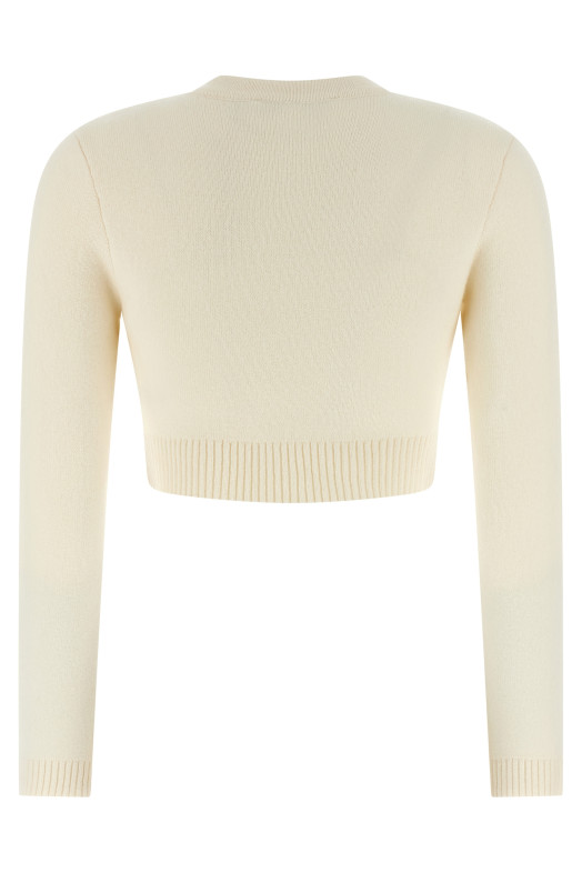Кардиган «Крем-вовна» Білий AW25018CCCREAM Кардиган «Крем-вовна» Білий AW25018CCCREAM