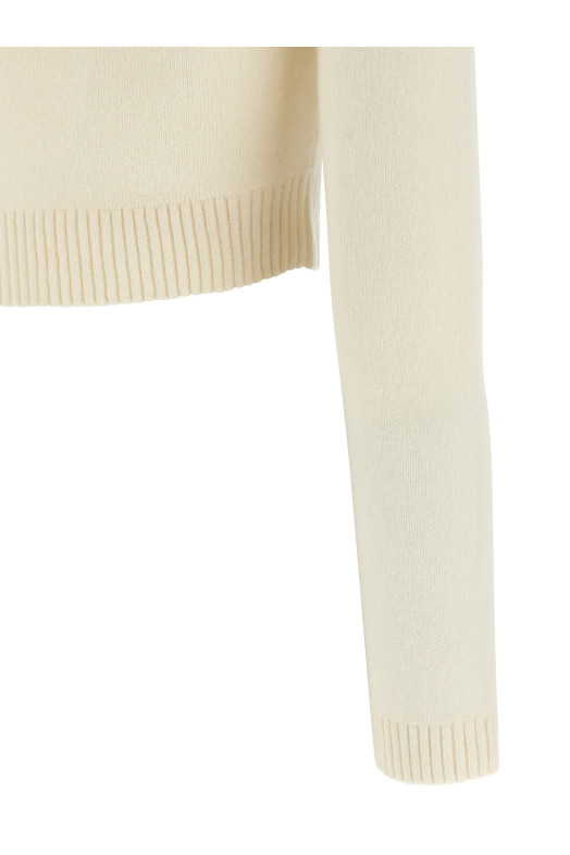 Кардиган «Крем-вовна» Білий AW25018CCCREAM Кардиган «Крем-вовна» Білий AW25018CCCREAM