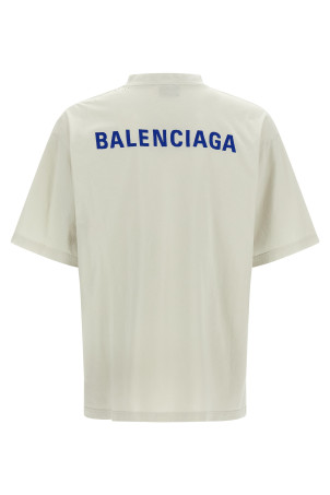 Футболка «Balenciaga Back» Бежевая 764235TSVO98016 Футболка «Balenciaga Back» Бежевая 764235TSVO98016
