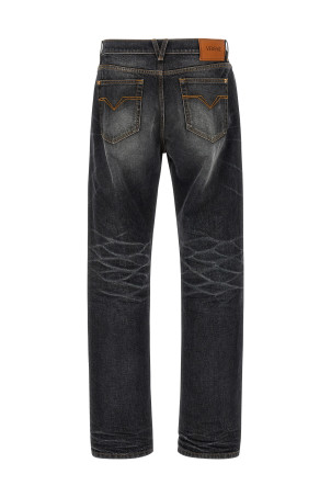 Джинсы «Medusa Biggie» Черные 10194621A151971D810