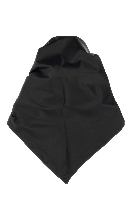 '26' scarf Black