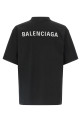 'New Balenciaga Back' T-shirt Black-grey 'New Balenciaga Back' T-shirt Black-grey